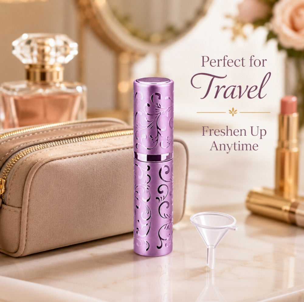 10ml Refillable Travel Perfume Atomizer with Funnel | TIKA