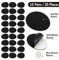 10-Pair Self-Adhesive Non-Slip Shoe Sole Pads | TIKA