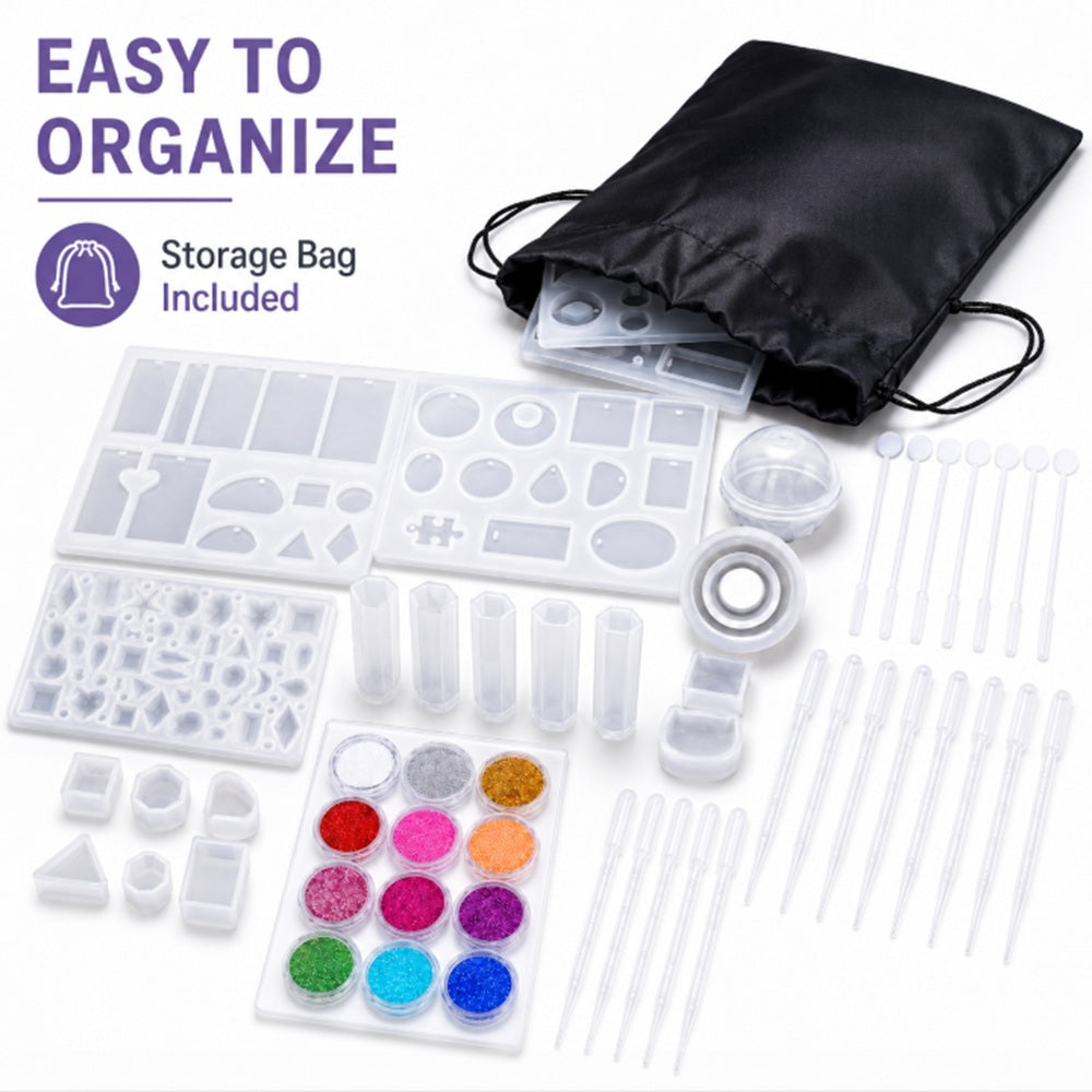 Silicone Resin Casting Mold & Tool Kit for Jewelry Making | TIKA