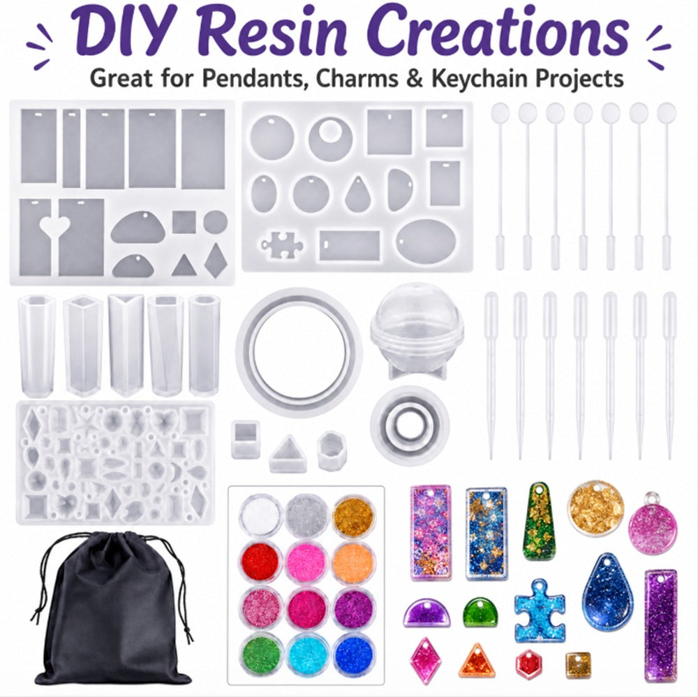Silicone Resin Casting Mold & Tool Kit for Jewelry Making | TIKA