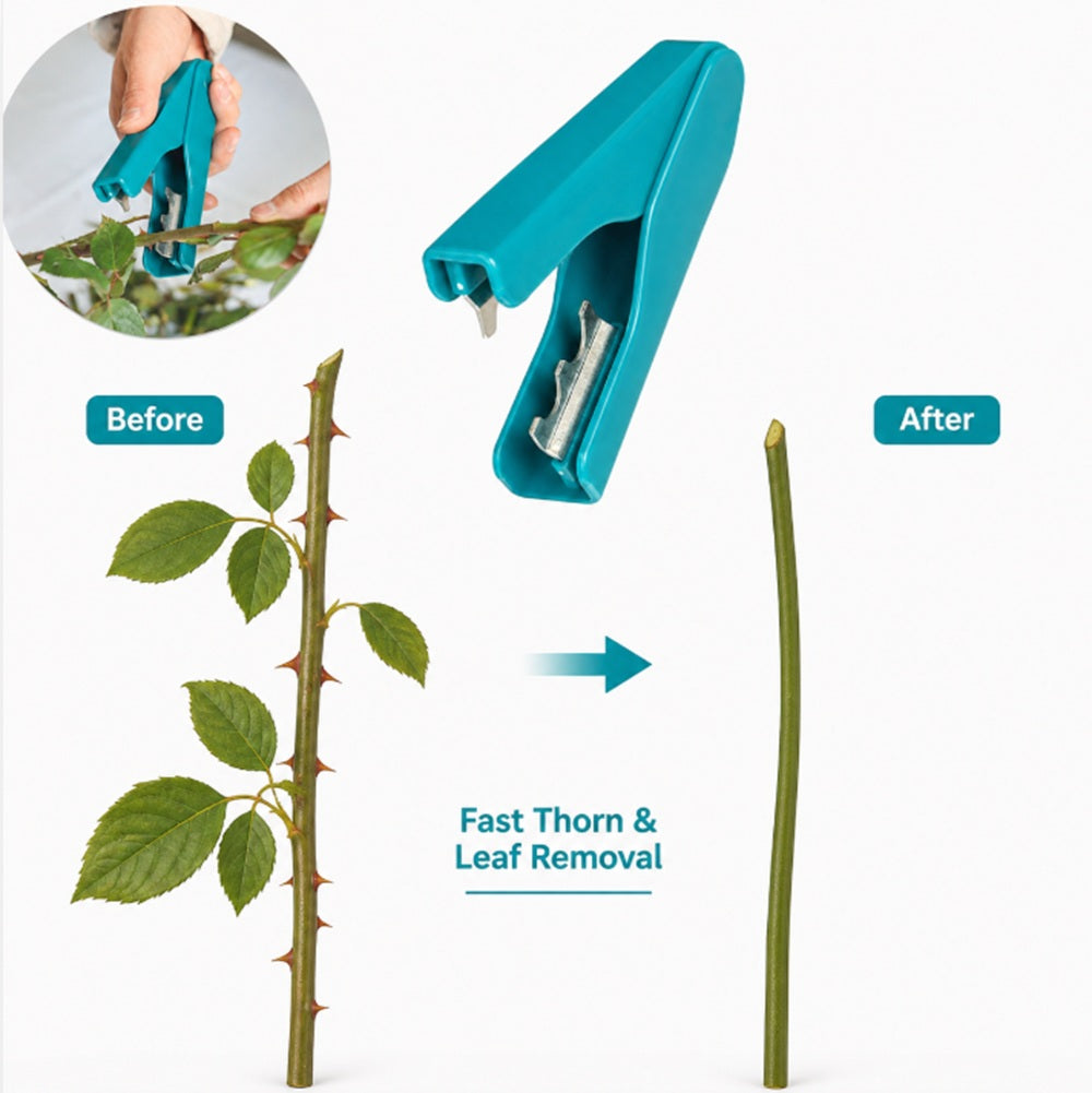 Plastic Rose Thorn & Leaf Stripper Tool | TIKA