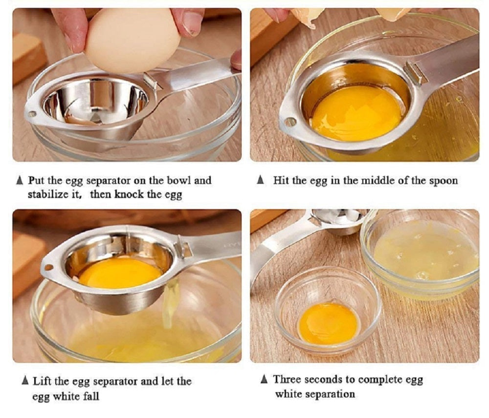 Egg Yolk & White Separator Sieve for Baking | TIKA