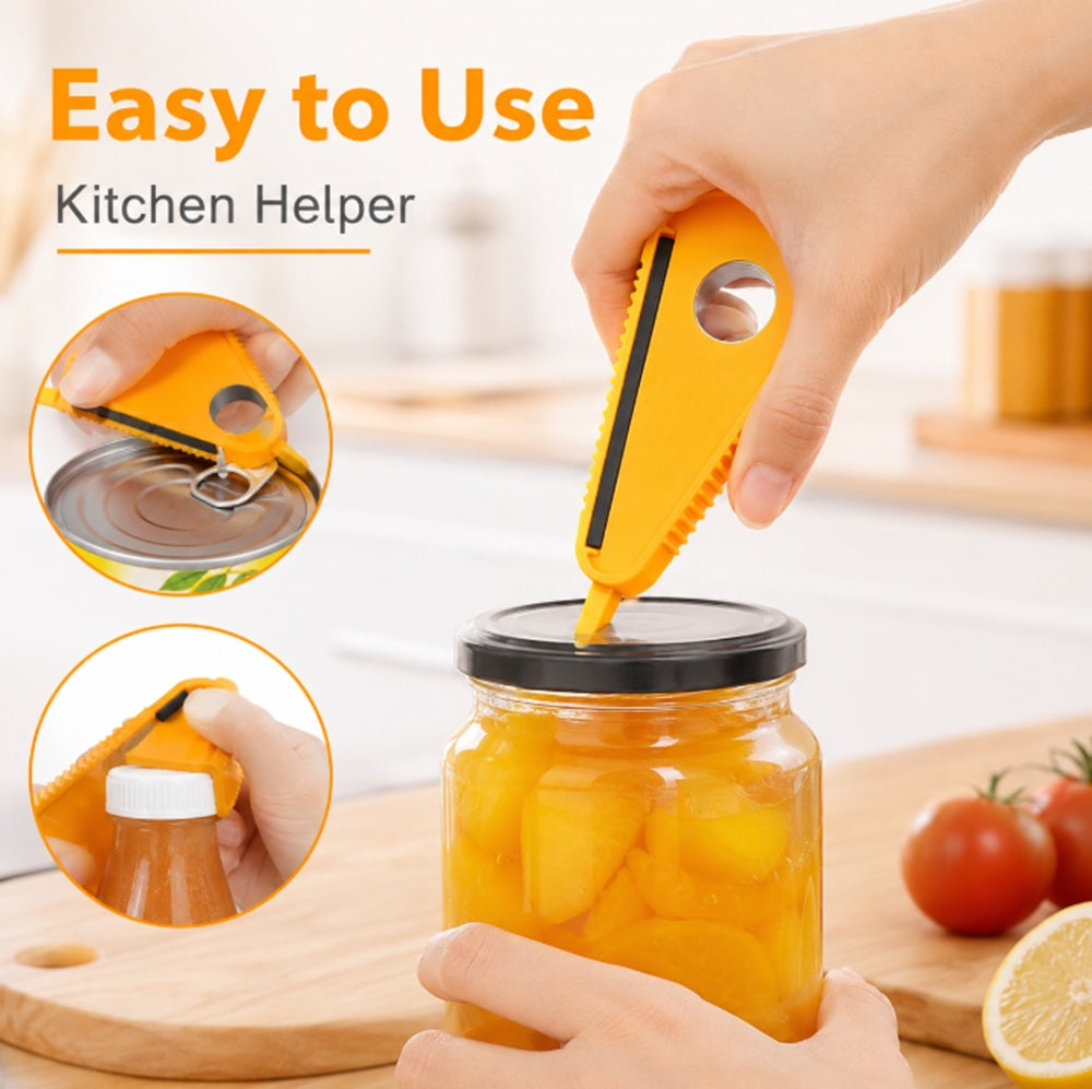 6-in-1 Jar Opener for Weak Hands, Bottle & Can Opener | TIKA