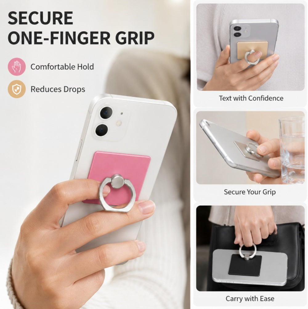 4-Pack 360° Rotating Phone Ring Grips & Stands | TIKA