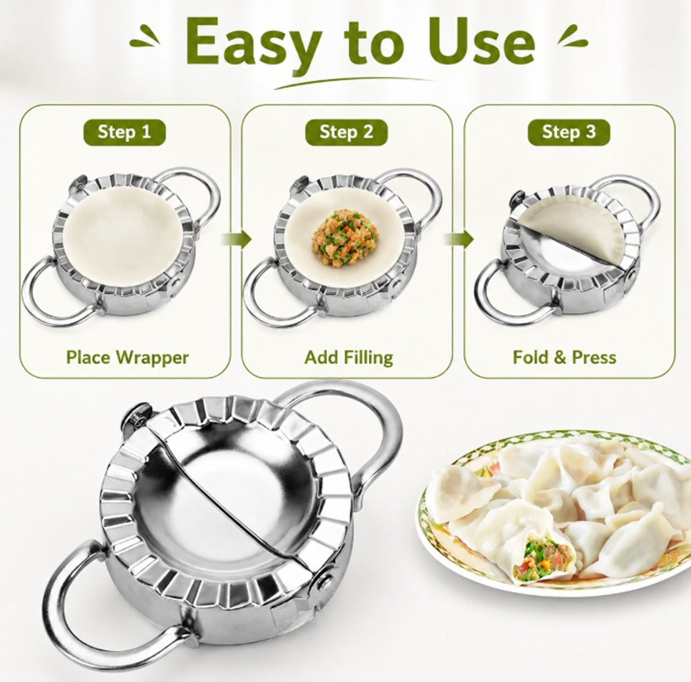 Stainless Steel Dumpling, Ravioli & Empanada Press | TIKA
