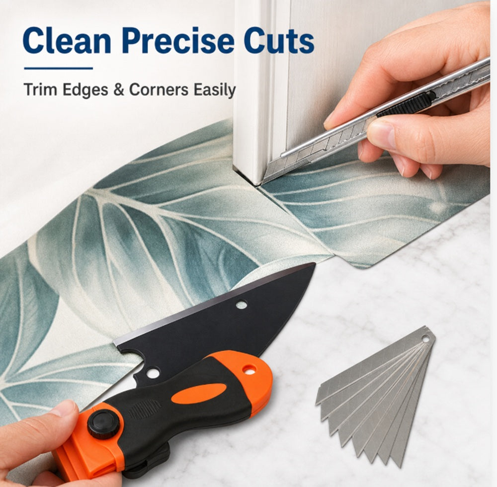 Window Tint Tool Kit with Squeegee & Scraper | TIKA
