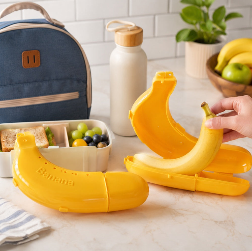 2-Pack BPA-Free Banana Keeper Travel Cases | TIKA