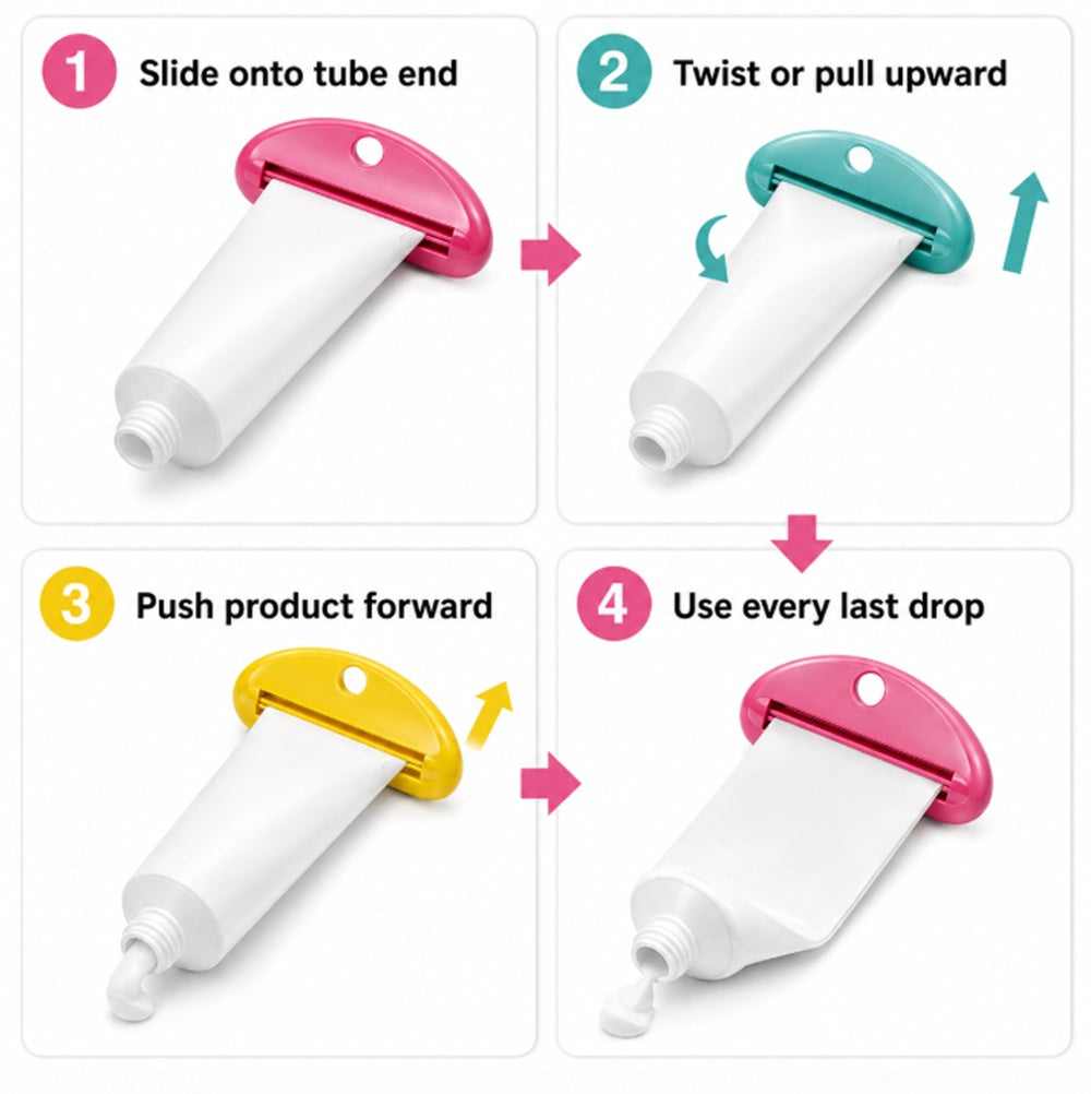 8-Pack Tube Squeezer Roller Keys | TIKA
