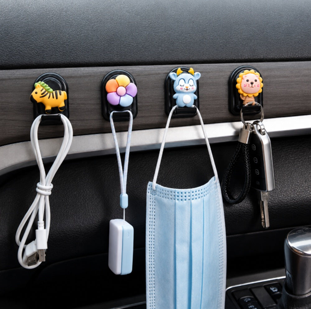 8-Piece Car Headrest Bag Hooks | TIKA