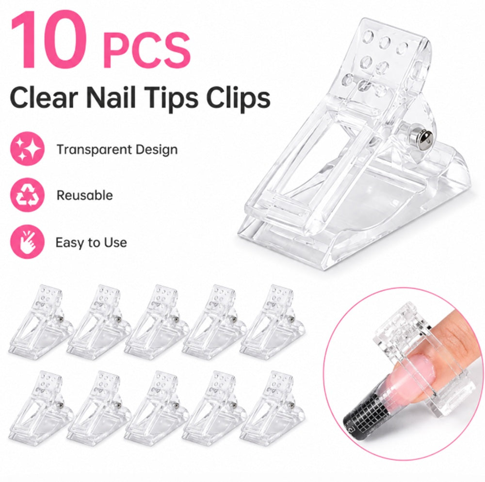 10-Pack Nail Extension Tip Clippers | TIKA