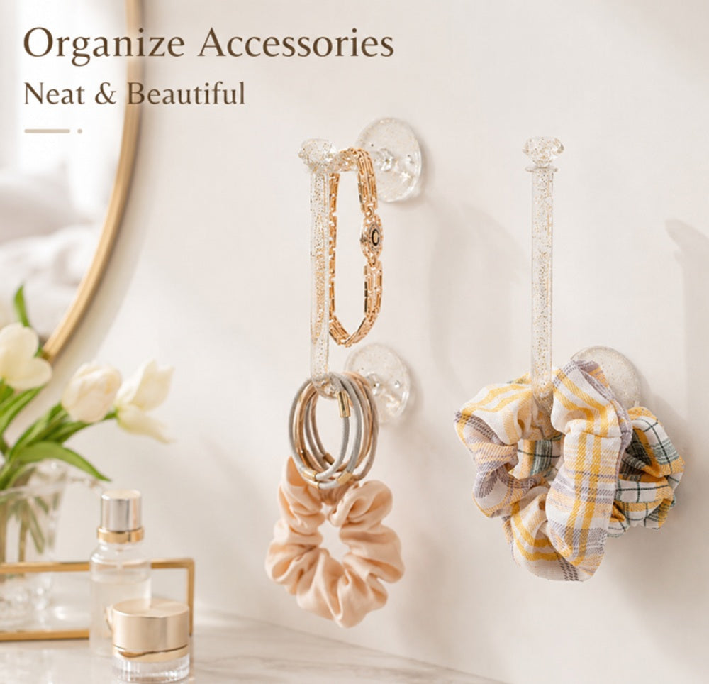 2-Pack Hair Tie & Headband Organizer Racks | TIKA