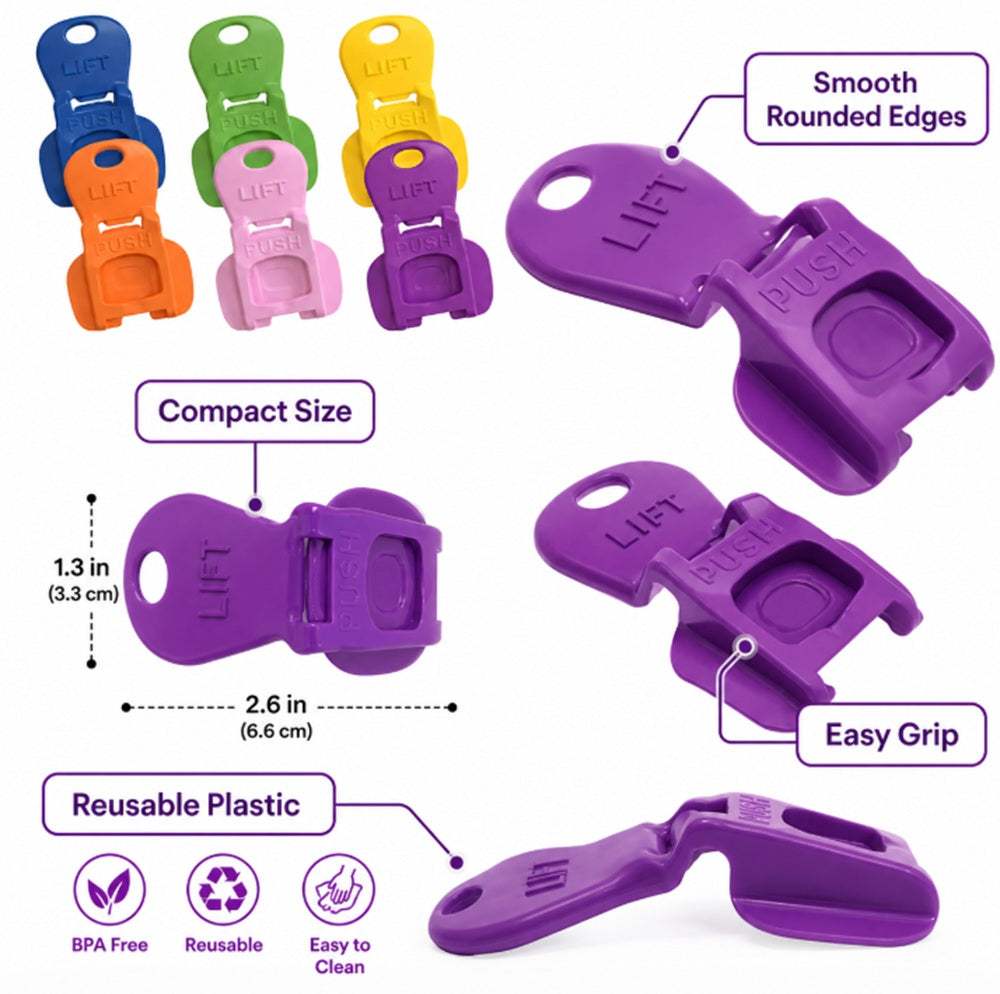 6-Pack Can Tab Openers & Drink Covers | TIKA