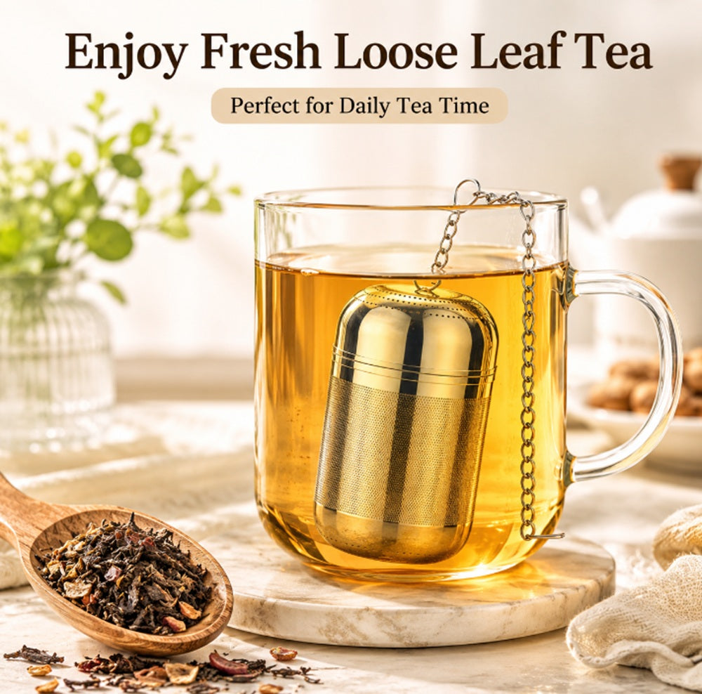 Stainless Steel Tea & Spice Infuser Ball for Loose Leaf and Seasoning | TIKA
