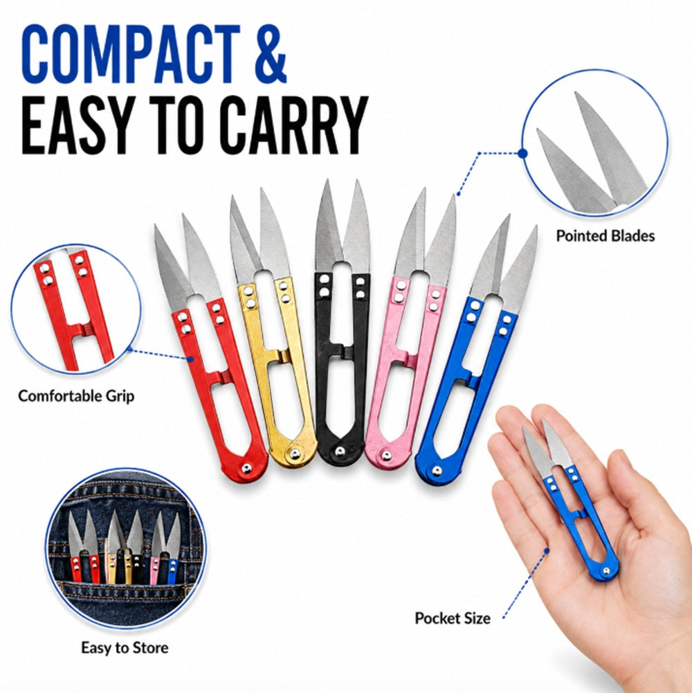5-Pack Sewing Thread Snips & Yarn Cutters | TIKA