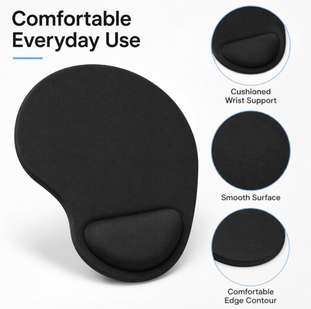 Thin Ergonomic Mouse Pad with Wrist Support | TIKA