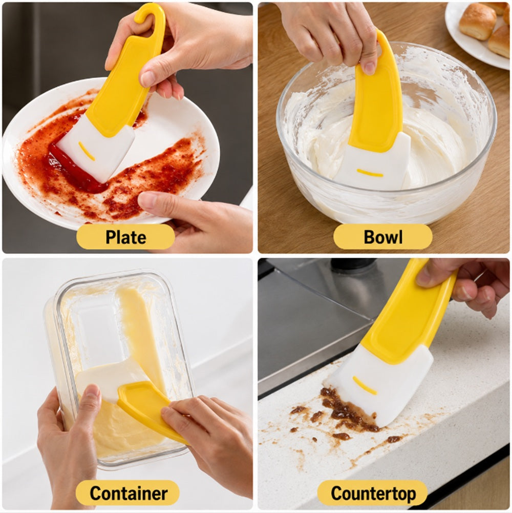 2-Pack Silicone Pot Scrapers for Cookware | TIKA