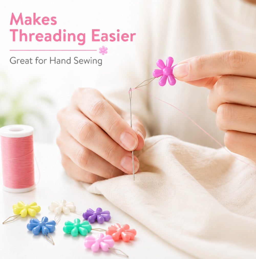 20-Piece Wire Loop Needle Threader Set | TIKA