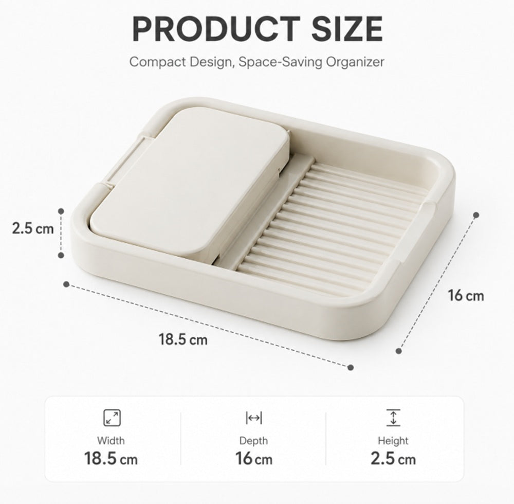 Foldable Pot Lid Holder & Spoon Rest Rack for Cooking Utensils | TIKA