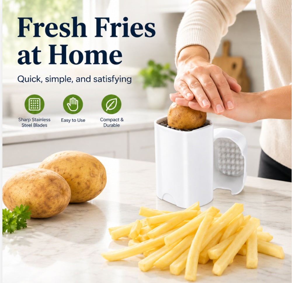 Potato French Fry Cutter & Manual Vegetable Chopper | TIKA