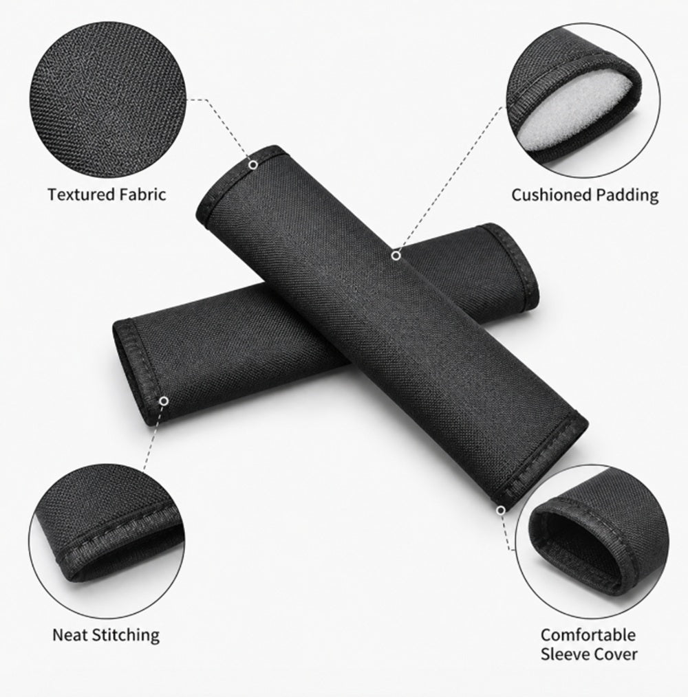2-Pack Soft Seat Belt Shoulder Pad Covers | TIKA