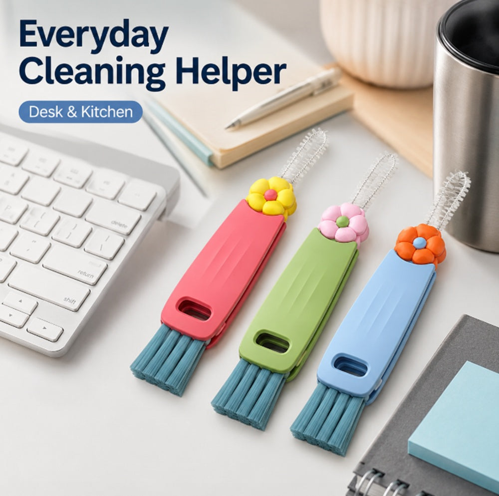 3-Pack 3-in-1 Bottle and Cup Cleaning Brushes | TIKA