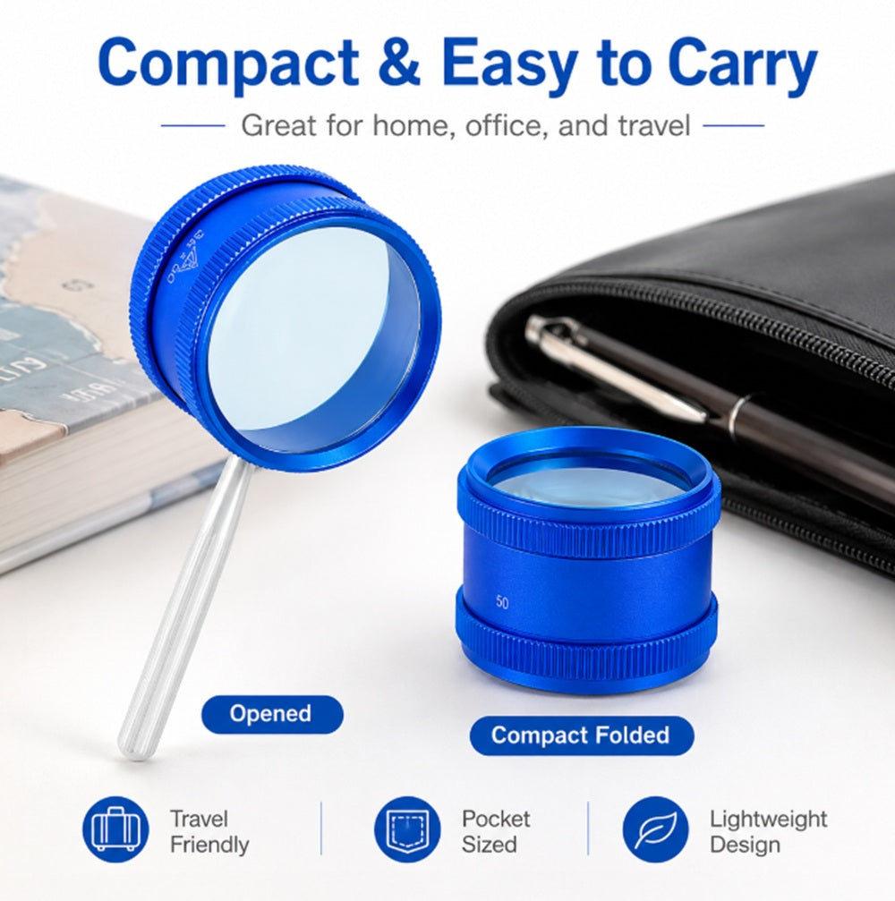 35X Handheld Jeweler Loupe Magnifier | TIKA