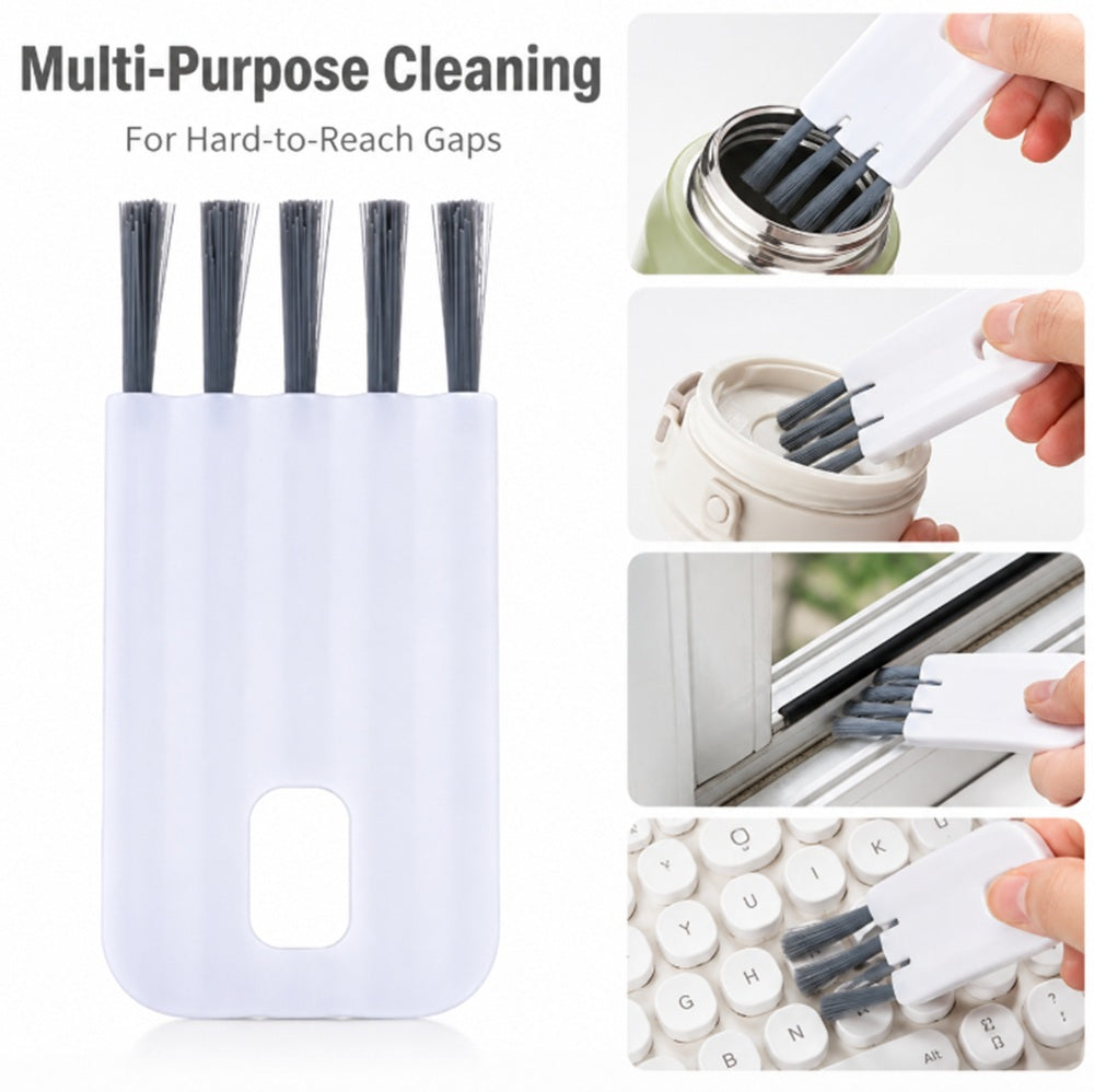 2-Pack Bendable Bottle Cap & Lid Cleaning Brushes | TIKA