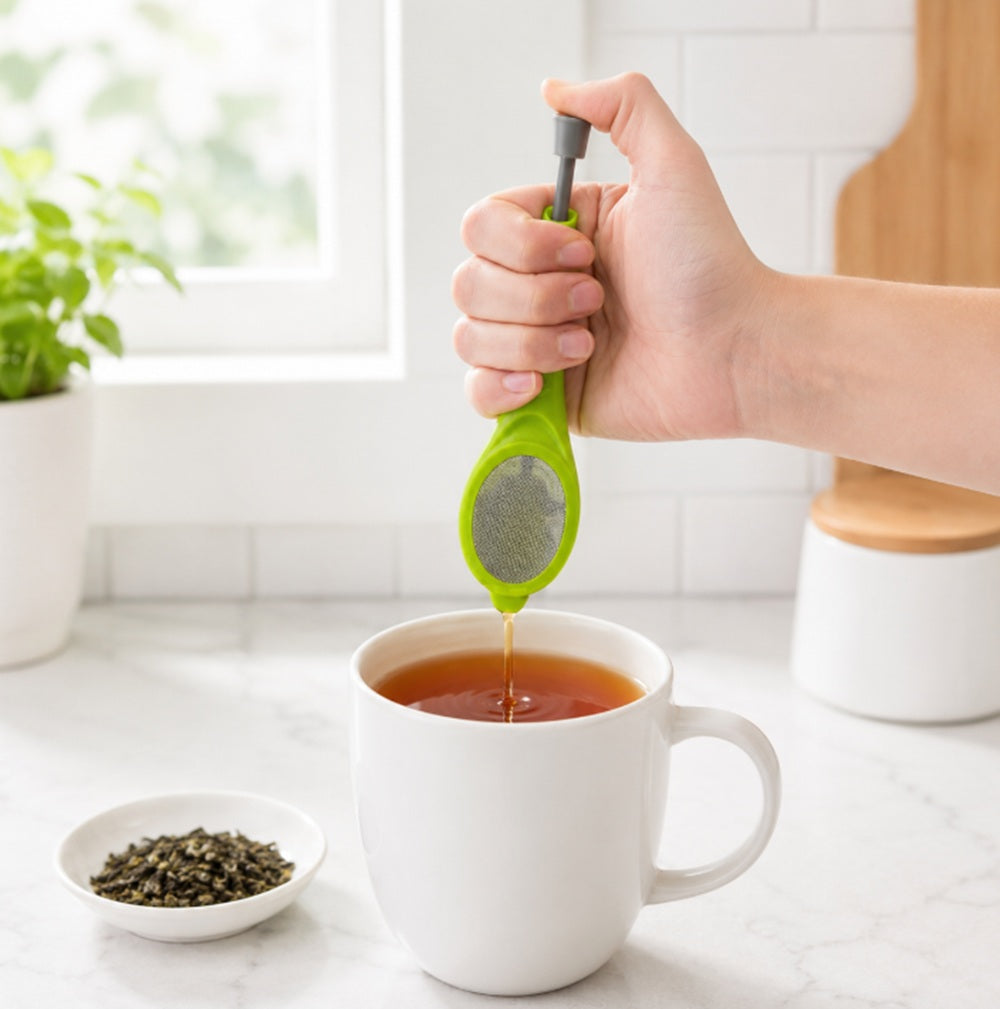 Silicone Tea Infuser Strainer for Loose-Leaf Tea & Herbs | TIKA
