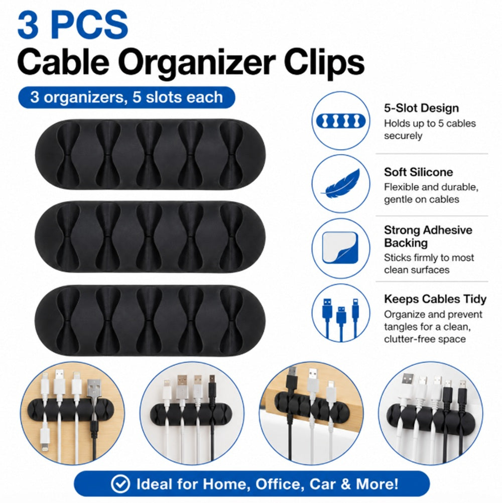 3-Piece Cable Reel Organizer Set | TIKA