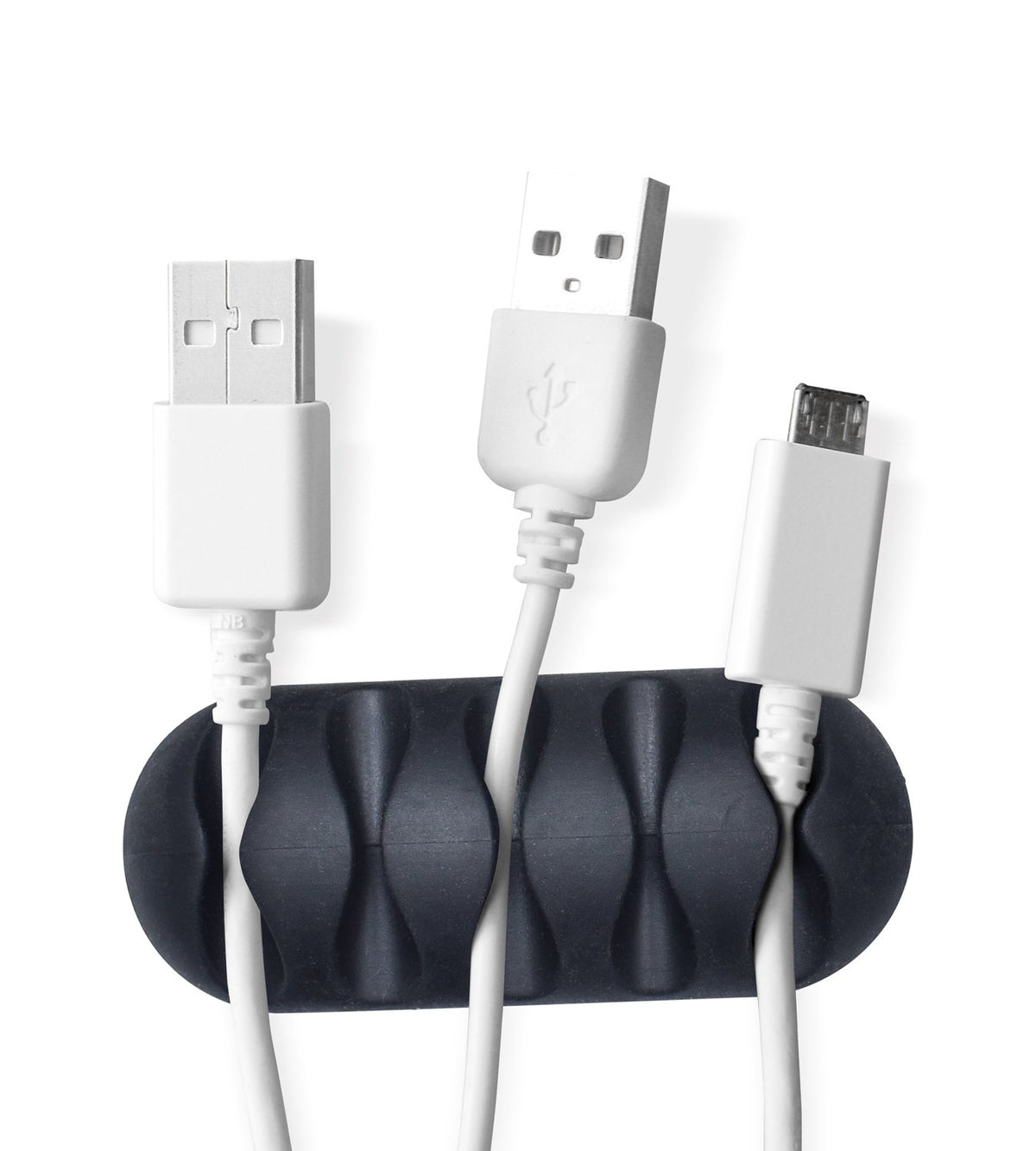 10-Pack Self-Adhesive Cable Clips for Desk & Charger Cords | TIKA