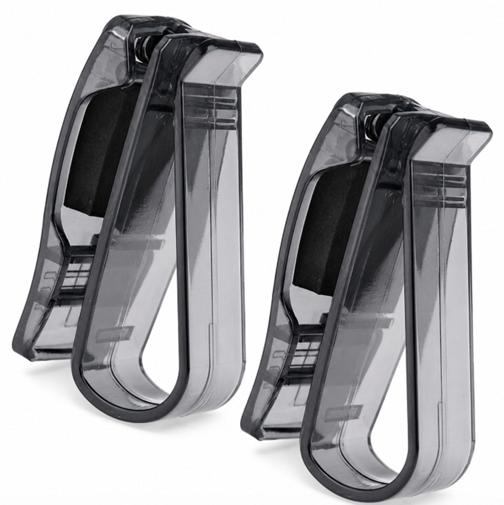 2-Pack Car Sun Visor Sunglasses & Card Holder Clips | TIKA