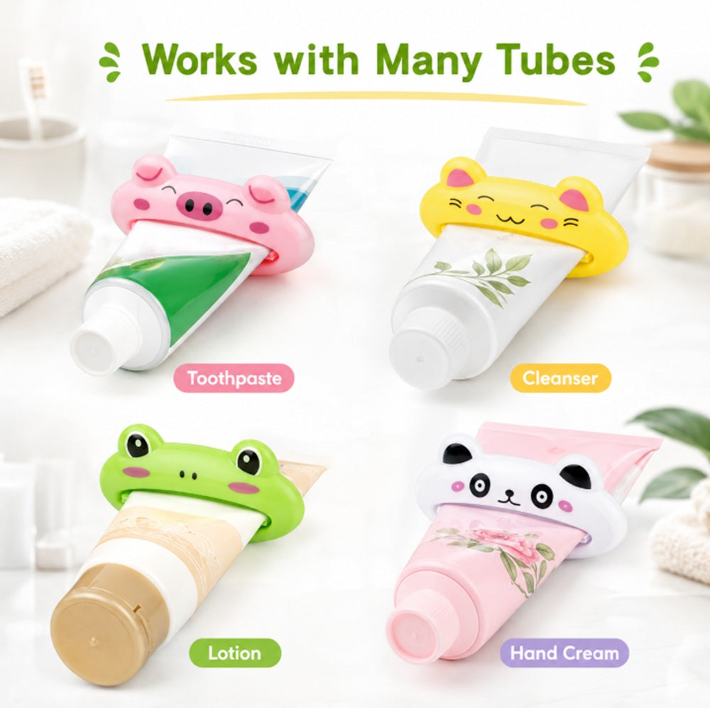4-Pack Roller Toothpaste Tube Squeezers | TIKA