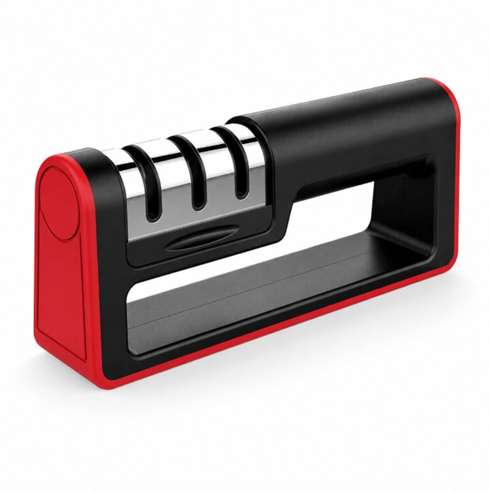 3-Stage Carbide, Ceramic & Stone Knife Sharpener | TIKA