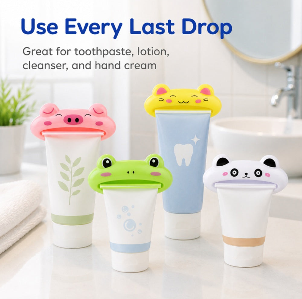 4-Pack Roller Toothpaste Tube Squeezers | TIKA