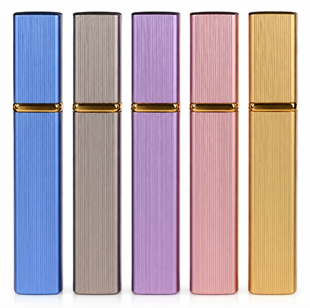 5-Pack 12ml Refillable Travel Perfume Atomizers | TIKA