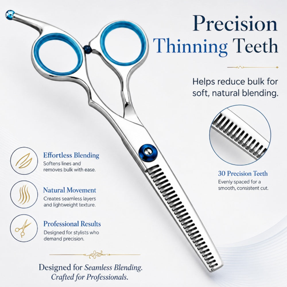 Hair Cutting Scissors & Thinning Shears Set | TIKA