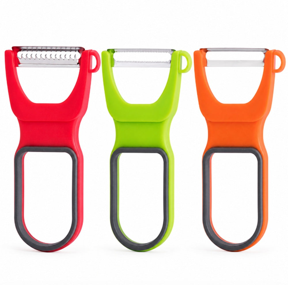 Stainless Steel Swivel Vegetable & Fruit Peelers, 3 Pack – TIKA