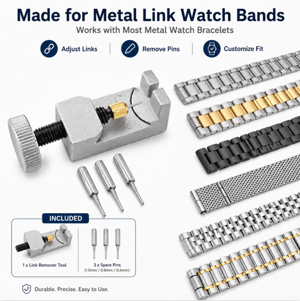 Adjustable Watch Band Link Pin Remover | TIKA