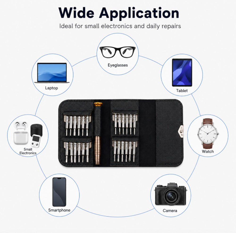 25-in-1 Precision Screwdriver Set for Electronics | TIKA