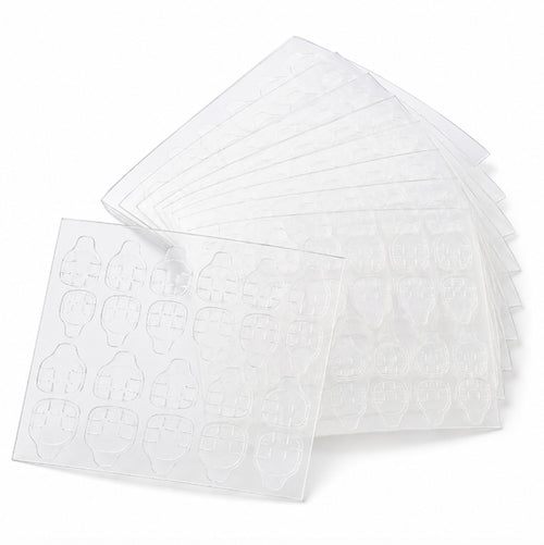 10 Sheets Clear Double-Sided Nail Adhesive Tabs | TIKA