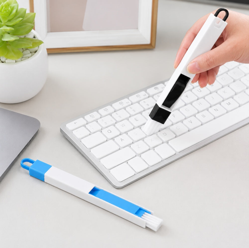 2-in-1 Crevice Cleaning Brush for Tracks & Keyboards | TIKA
