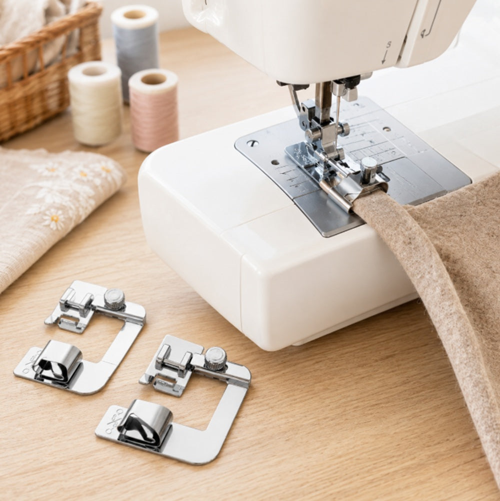 3-Pack Rolled Hem Presser Feet for Low-Shank Machines | TIKA
