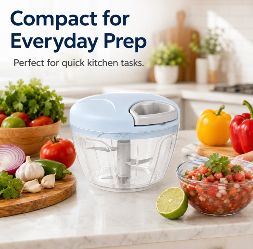 Hand-Pull Manual Food Chopper for Onion & Garlic | TIKA