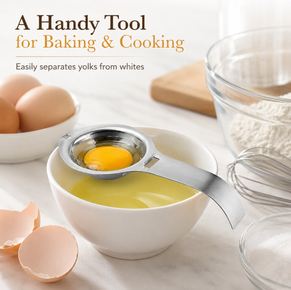 Egg Yolk & White Separator Sieve for Baking | TIKA