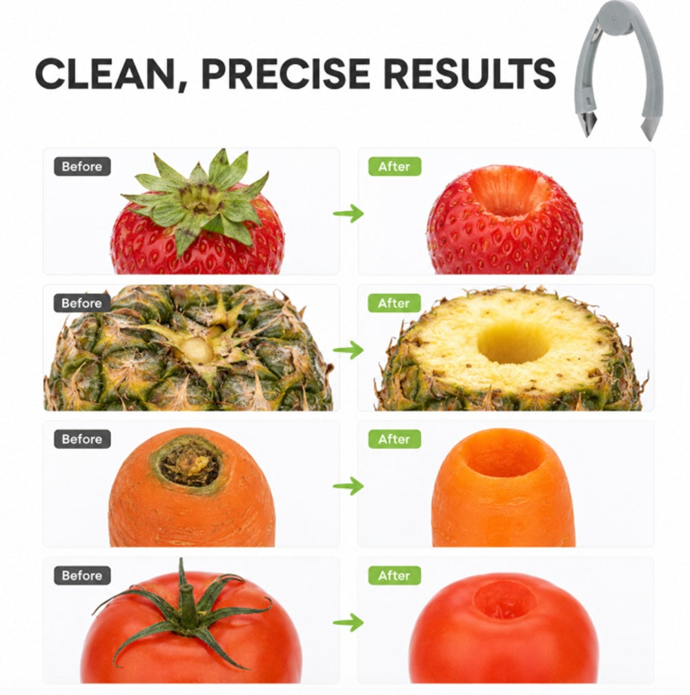 Pineapple Eye Remover & Strawberry Huller Fruit Prep Tool – TIKA