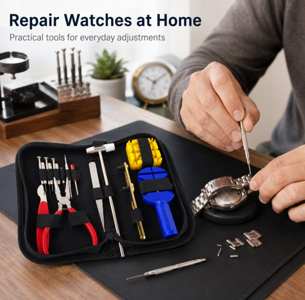 16-Piece Watch Repair Tool Kit | TIKA