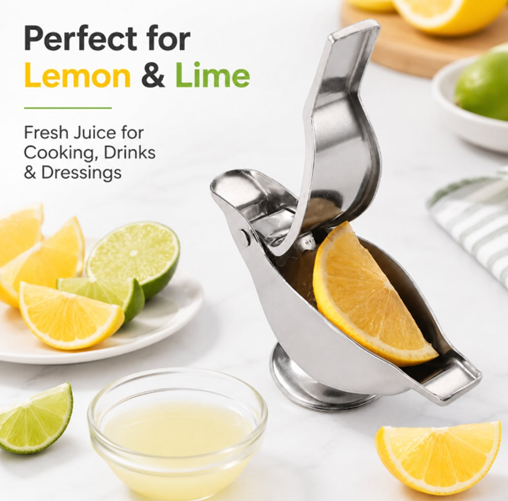 Stainless Steel Handheld Lemon & Lime Squeezer | TIKA