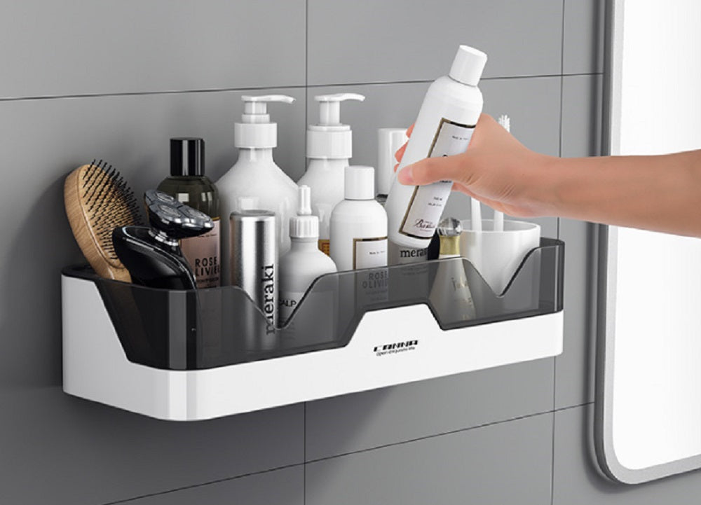 Wall-Mounted Shower Caddy & Bathroom Shelf | TIKA