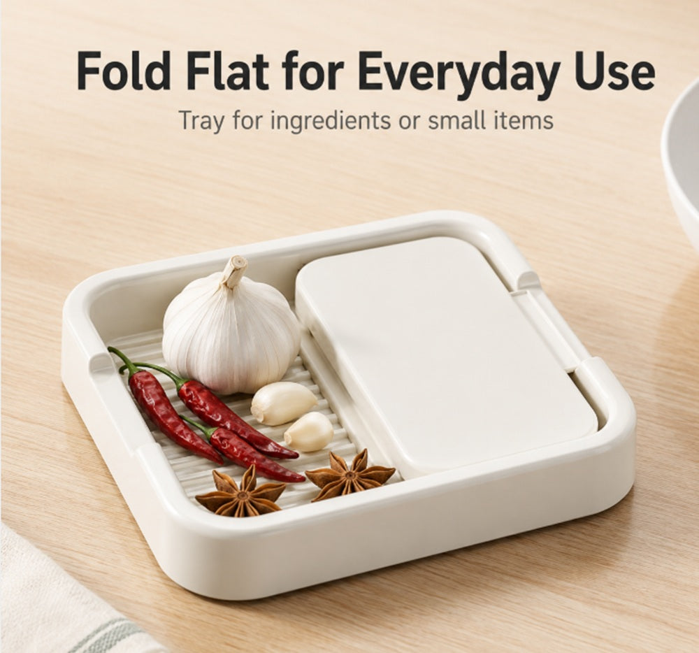 Foldable Pot Lid Holder & Spoon Rest Rack for Cooking Utensils | TIKA