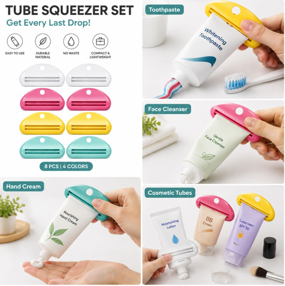 8-Pack Tube Squeezer Roller Keys | TIKA
